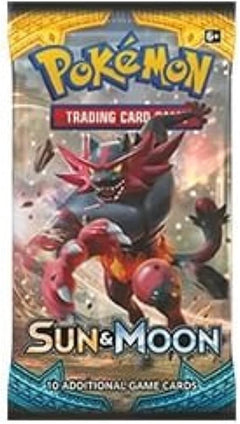 Pokemon TCG: Sun & Moon Booster Pack - 1 Pack Card Game Pokemon
