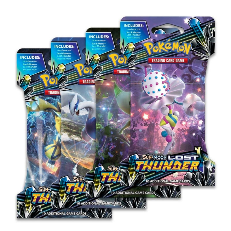 Pokemon: Sun and Moon Lost Thunder Sleeved Booster Pack - 1-Pack Card Game Pokemon