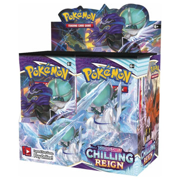 Pokemon TCG: Sword & Shield Chilling Reign Booster Box - 36 Packs Card Game Pokemon