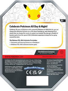 Pokemon TCG: 30th Celebration Greninja ex Tin