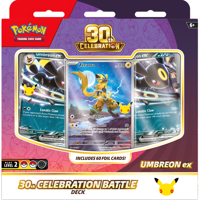 Pokemon TCG: 30th Celebration Battle Deck - Umbreon