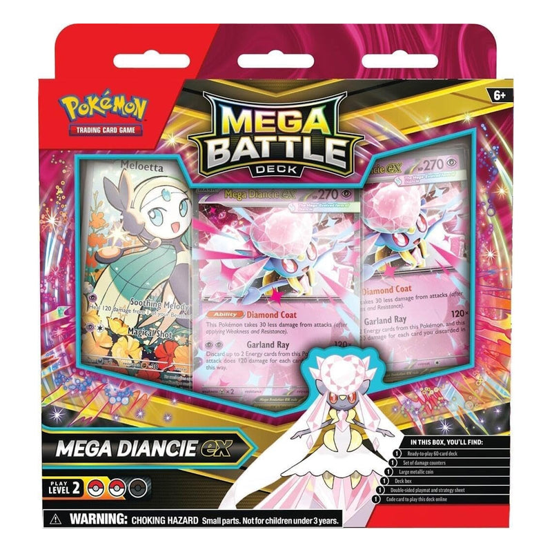 Pokemon TCG: Mega Battle Deck - Mega Diancie ex Card Game Pokemon