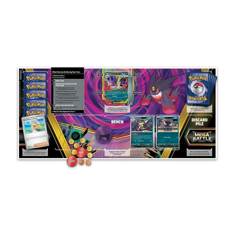 Pokemon TCG: Mega Battle Deck - Mega Gengar Ex Card Game Pokemon