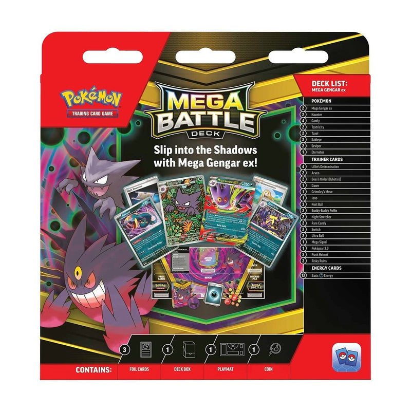 Pokemon TCG: Mega Battle Deck - Mega Gengar Ex Card Game Pokemon