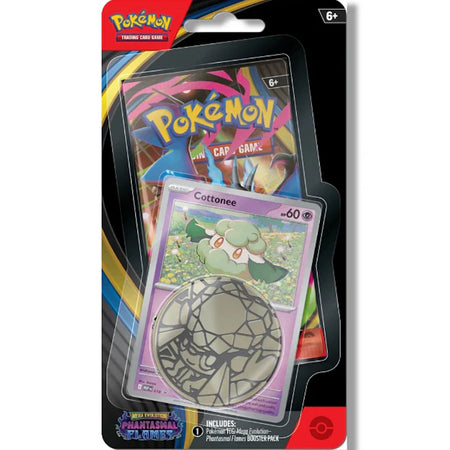Pokemon TCG: Mega Evolution - Phantasmal Flames Checklane Blister - Cottonee Card Game Pokemon