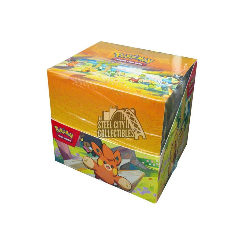 Pokemon TCG: Paldea Friends Mini Tin - Display Case - Pack of 10 Card Game Pokemon