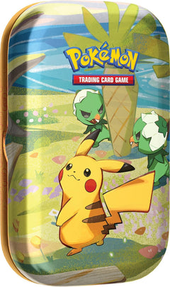 Pokemon TCG: Paldea Friends Mini Tin - Pikachu Card Game Pokemon