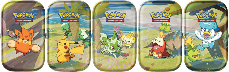 Pokemon TCG: Paldea Friends Mini Tin - Pikachu Card Game Pokemon