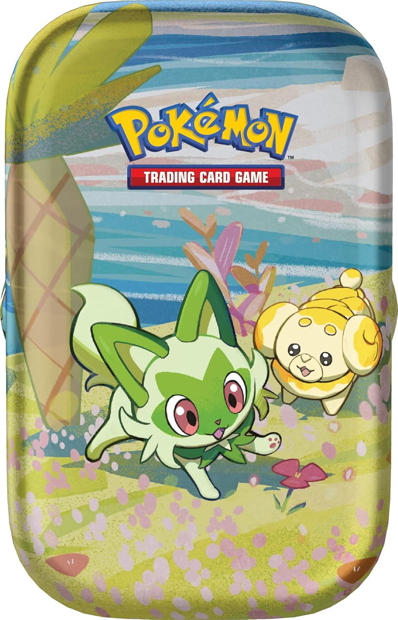Pokemon TCG: Paldea Friends Mini Tin - Sprigatito Card Game Pokemon