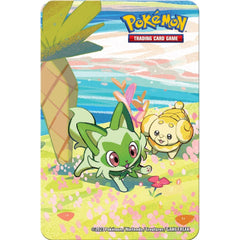 Pokemon TCG: Paldea Friends Mini Tin - Sprigatito Card Game Pokemon