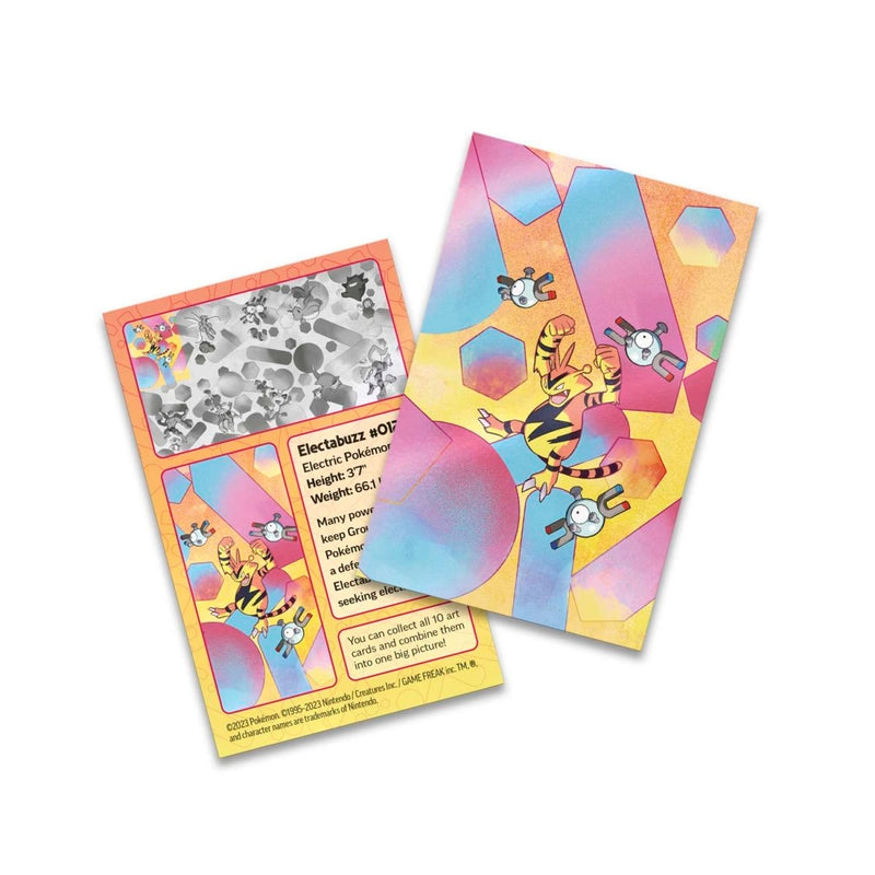 Pokémon TCG: Scarlet & Violet - 151 Mini Tin: Electabuzz & Magnemite - 2 Booster Packs Card Game Pokemon