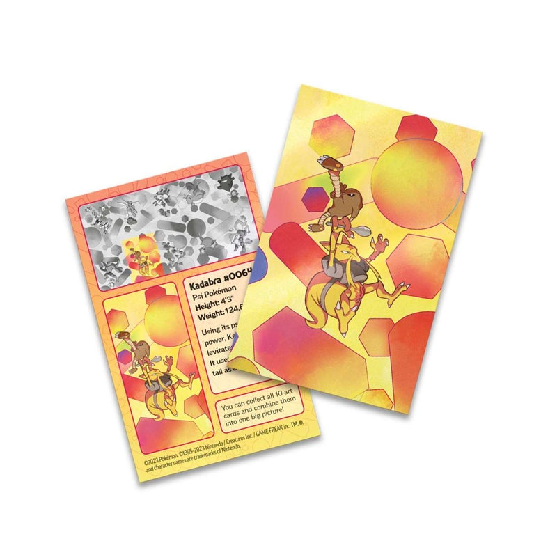 Pokémon TCG: Scarlet & Violet - 151 Mini Tin: Kadabra & Hitmonlee - 2 Booster Packs Card Game Pokemon