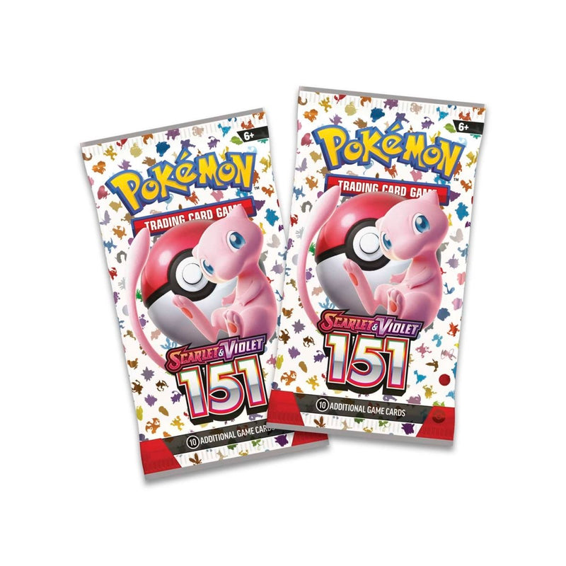 Pokémon TCG: Scarlet & Violet - 151 Mini Tin: Kadabra & Hitmonlee - 2 Booster Packs Card Game Pokemon