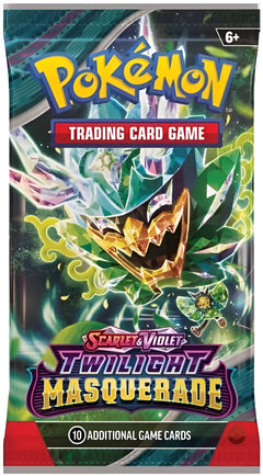Pokémon TCG: Scarlet & Violet - Twilight Masquerade Loose Booster (1-Pack) Card Game Pokemon