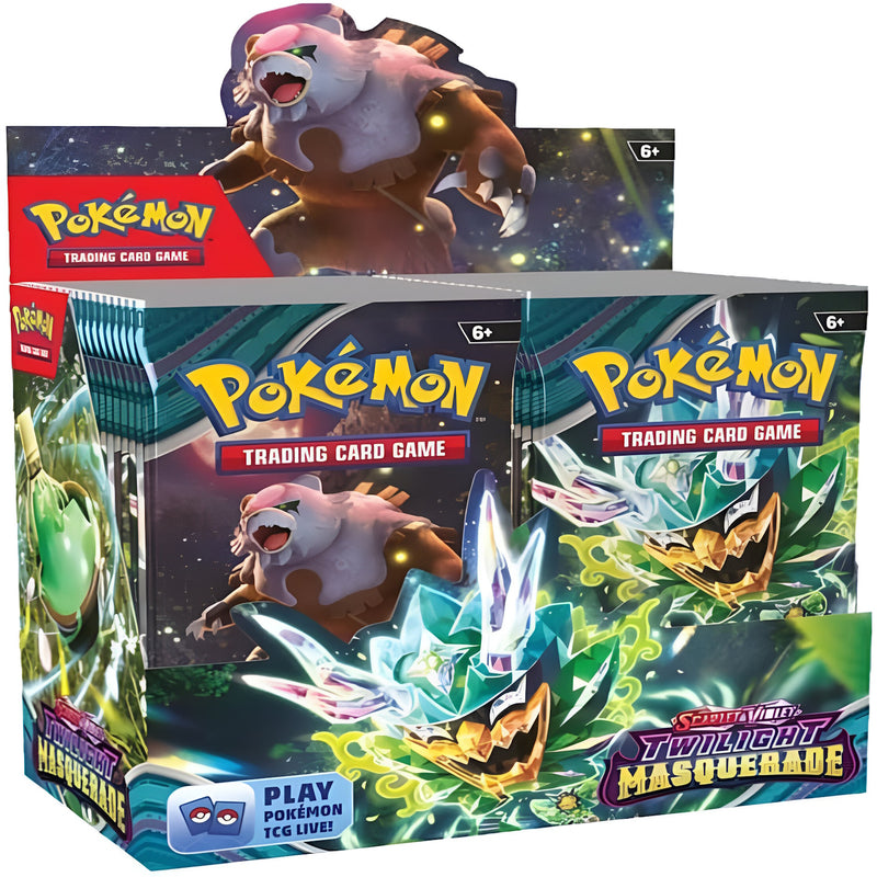 Pokémon TCG: Scarlet & Violet - Twilight Masquerade Loose Booster (1-Pack) Card Game Pokemon