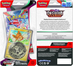 Pokemon TCG: Scarlet & Violet - Obsidian Flames Checklane Blister - Pawmi Card Game Pokemon