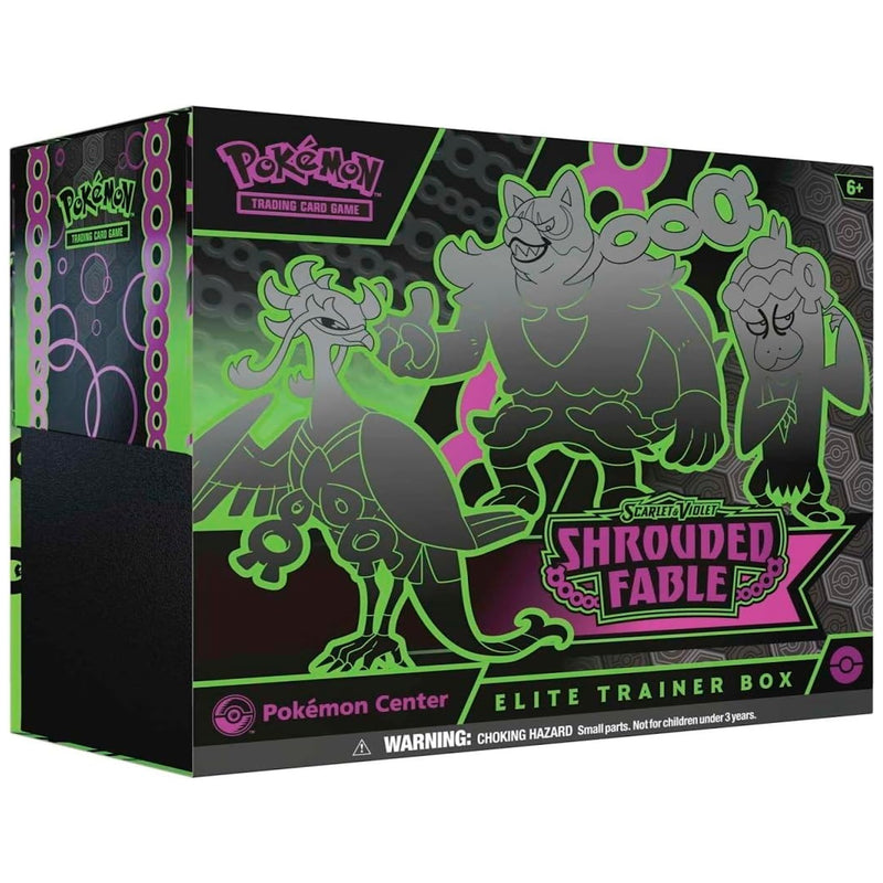 Pokemon TCG: Scarlet & Violet - Shrouded Fable Pokémon Center Elite Trainer Box Card Game Pokemon