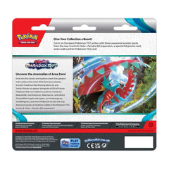Pokemon TCG: Scarlet and Violet Paradox Rift 3 - Booster Pack Blister - Arctibax Promo Card Game Pokemon