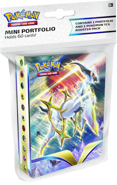 Pokemon TCG: Sword and Shield Mini Portfolio + 1 Brilliant Stars Booster Pack Card Game Pokemon