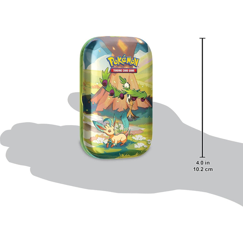 Pokemon TCG: Vibrant Paldea Mini Tins - Arboliva & Leafeon Card Game Pokemon