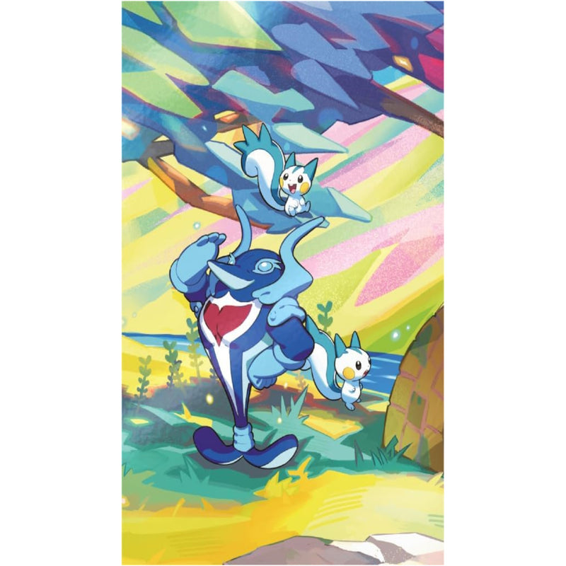Pokemon TCG: Vibrant Paldea Mini Tins - Palafin & Pachirisu Card Game Pokemon