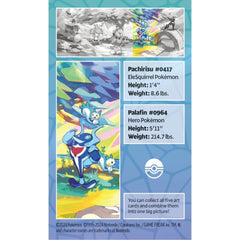 Pokemon TCG: Vibrant Paldea Mini Tins - Palafin & Pachirisu Card Game Pokemon