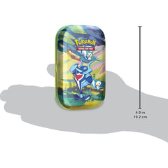 Pokemon TCG: Vibrant Paldea Mini Tins - Palafin & Pachirisu Card Game Pokemon