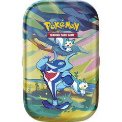 Pokemon TCG: Vibrant Paldea Mini Tins - Palafin & Pachirisu Card Game Pokemon