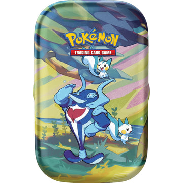 Pokemon TCG: Vibrant Paldea Mini Tins - Palafin & Pachirisu Card Game Pokemon