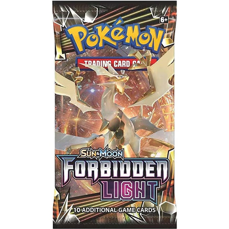 Pokemon TCG: Sun & Moon - Forbidden Light Loose Booster Pack - 1 Random Art Pack Card Game Pokemon