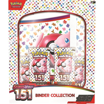 Pokemon TCG: Scarlet & Violet 3.5 - 151 Binder Collection - 4 Booster Packs Card Game Pokemon