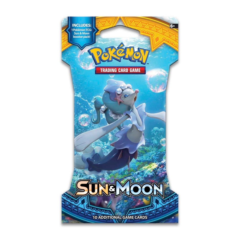 Pokemon TCG: Sun & Moon Sleeved Booster Pack Card Game Pokemon