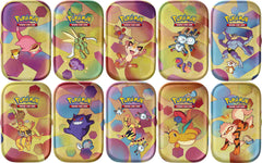 Pokemon TCG: Scarlet & Violet - 151 Mini Tins Display Box (Complete Set of 10) Card Game Pokemon