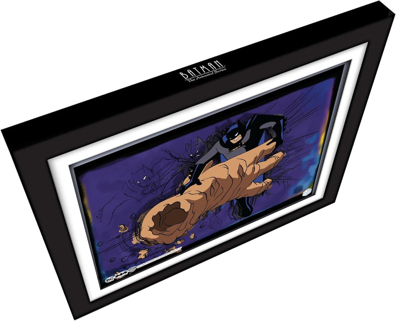 Pop Art: Batman: The Animated Series Animation Cel Scene - Batman Feat of Clay Memorabilia DC Collectibles