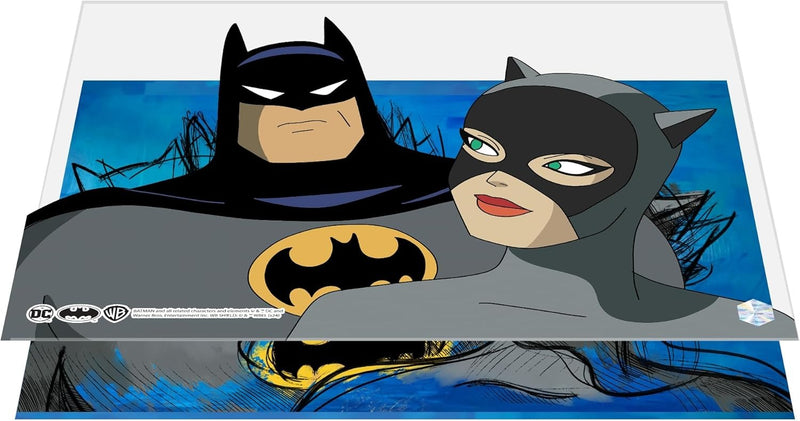 Pop Art: Batman: The Animated Series Animation Cel Scene - Batman and Catwoman Memorabilia DC Collectibles