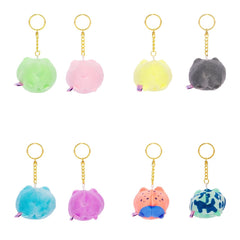 Rainylune: Magnetic Kissing NPC Frogs Plush Keychain Blind Box Toys & Games Rainylune