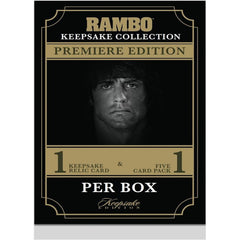 Rambo Keepsake Collection - Premiere Edition 2024 Memorabilia Keepsake
