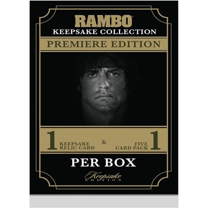 Rambo Keepsake Collection - Premiere Edition 2024 Memorabilia Keepsake