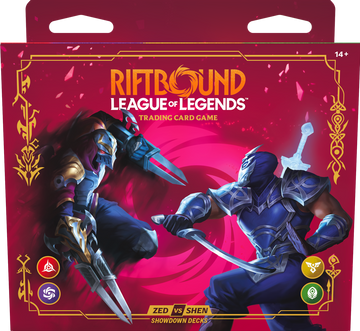 Riftbound League of Legends TCG: Vendetta Zed vs Shen Showdown Deck Card Game UVS Games