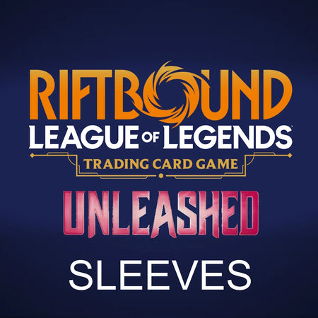 Riftbound League of Legends TCG: Unleashed Art Sleeves #3 100ct Card Game Accessories UVS Games