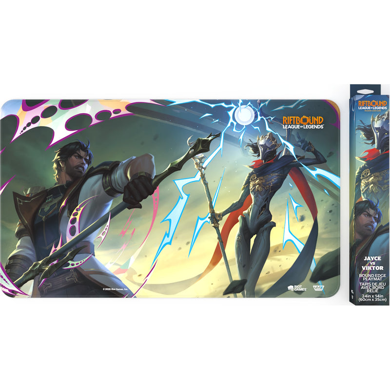 Riftbound League of Legends TCG: Vendetta Playmat #2 (Jayce vs Viktor) Card Game Accessories UVS Games