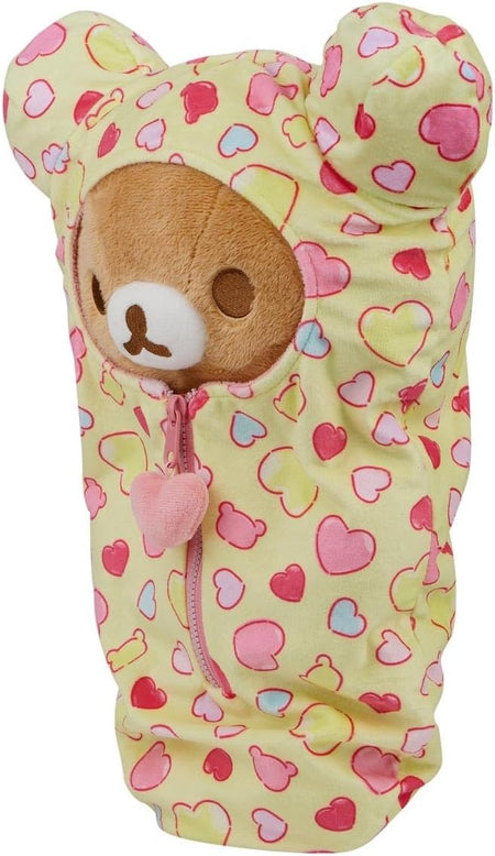 Rilakkuma San-X Original: Hearts Sleeping Bag Plush Toys & Games Rilakkuma