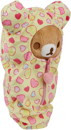 Rilakkuma San-X Original: Hearts Sleeping Bag Plush Toys & Games Rilakkuma