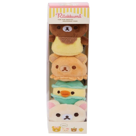 Rilakkuma San-X Original: Macaron Box Amusement Park Series Plush Toys & Games Rilakkuma