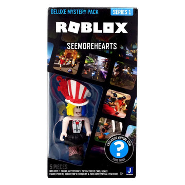 Roblox: Deluxe Mystery Pack Series 1 - Seemorehearts Toys & Games Jazwares