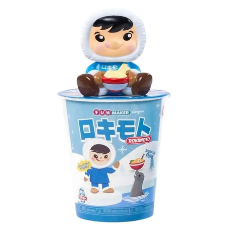 Rokimoto Series 1: Leo Artic Boy - 4" Figure Toys & Games Fun Maker