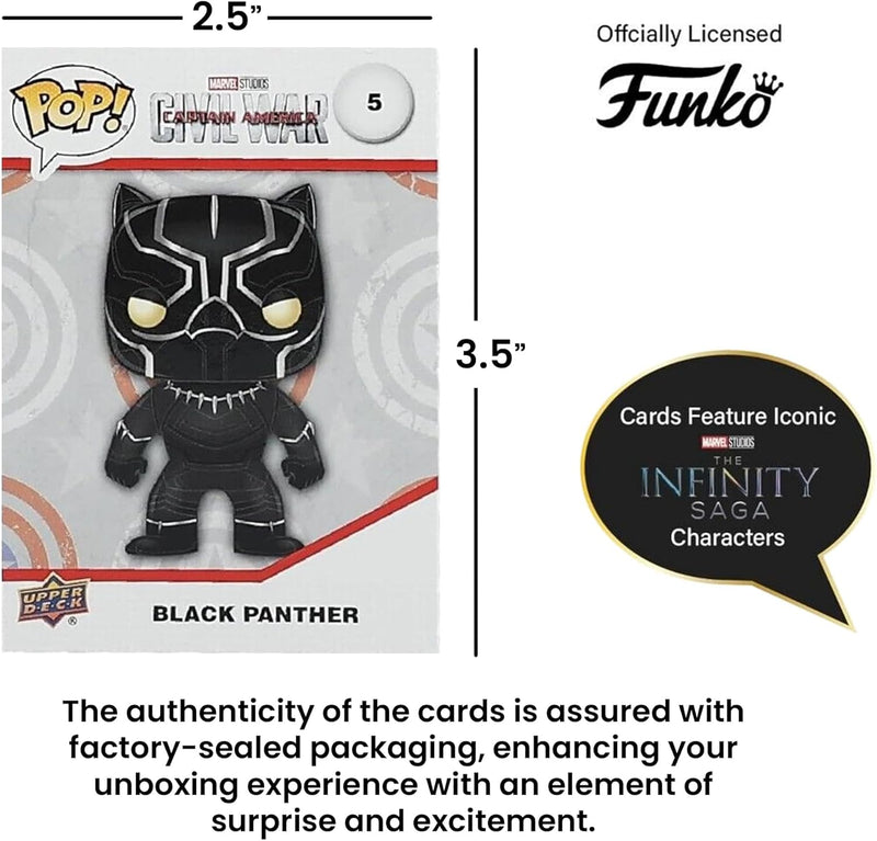 SDCC 2023 Upper Deck Funko Pop Marvel Infinity Saga Card Game Marvel