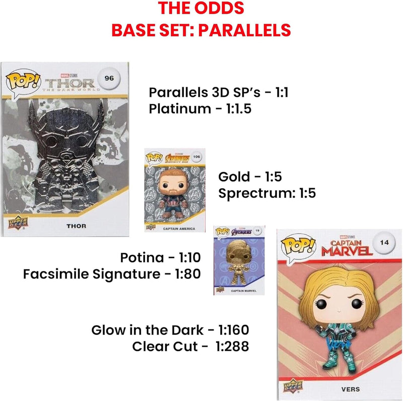 SDCC 2023 Upper Deck Funko Pop Marvel Infinity Saga Card Game Marvel