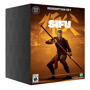 SIFU Figure Bundle - Tenacity Pendant - Developers Diary Book Memorabilia Microids