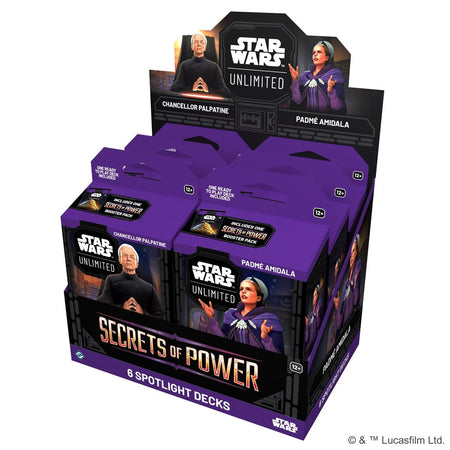 Star Wars Unlimited TCG: Secrets of Power Spotlight Deck - Chancellor Palpatine Card Game Fantasy Flight Games